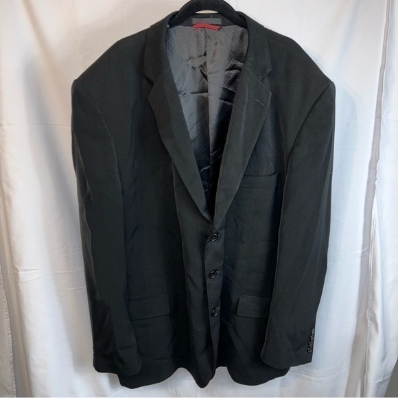 MidTown Man Suit Jacket Long Sleeve 3 Button Blazer Sport Coat Notch Collar Line - Picture 4 of 9